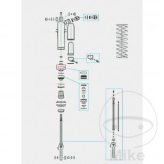 KAYABA Compression piston for shock absorber 50 MM 773.11.56