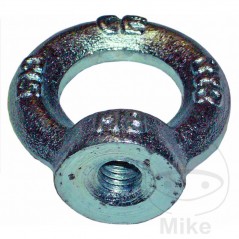 Zinc plated round nut M8 338.61.25