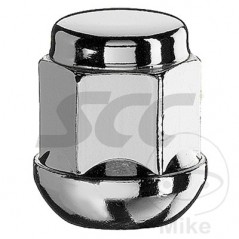 Set of 10 ball neck wheel nuts 19 MM M12 X 1.5 392.01.73