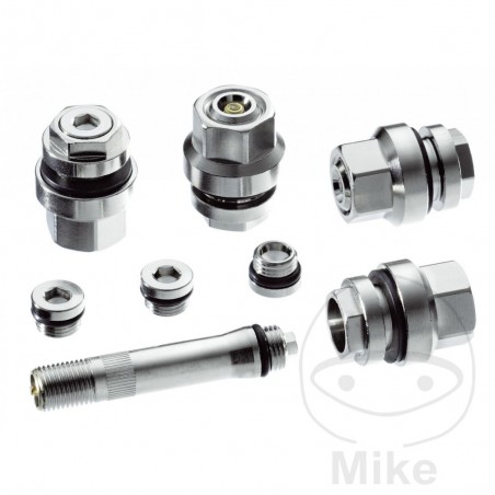 Set of 4 metal safety valves for tires OPTIVENT 8.2 MM 519.00.48