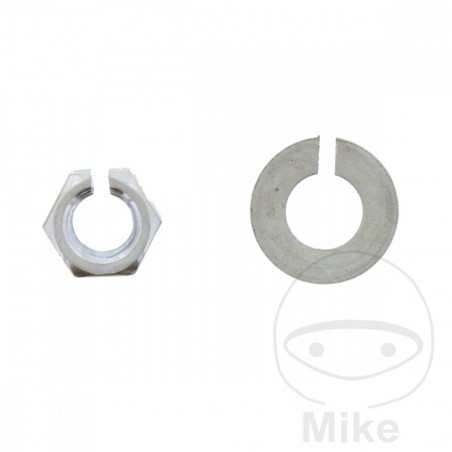 JMP Slotted nut with washer M8 775.00.15