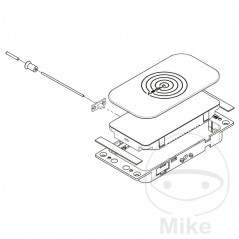 INBAY Kit universal bandeja carga de teléfono móvil 15W 1940882