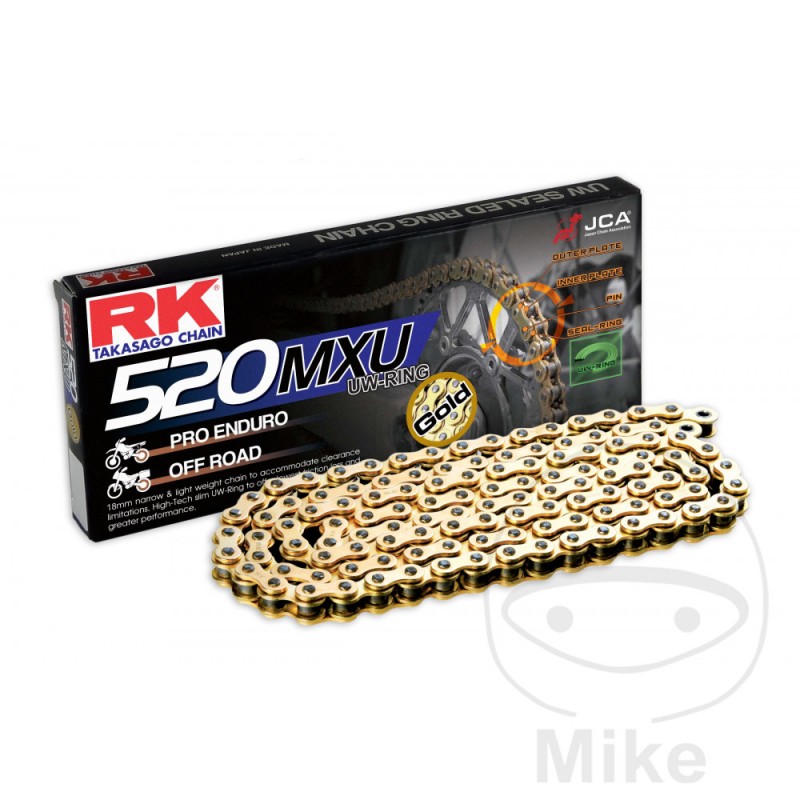 RK Paso cadena de moto UW-RING GB520MXU 725.07.42