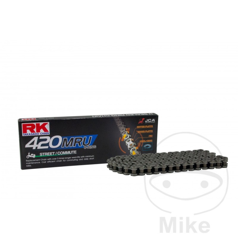 RK Cadena de moto abierta con enganche clip U-RING 420MRU/106 725.07.47