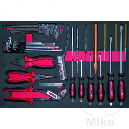 JMP Kit 36 tools with insert for tool cart 606.11.62