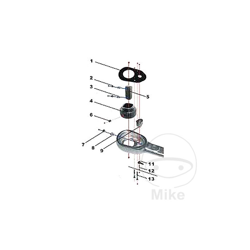 JMP Spare parts kit for torque wrench 1/4" 722.25.81