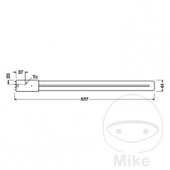 OSRAM led fluorescent tube 25W/840 HF 2G11 1620075