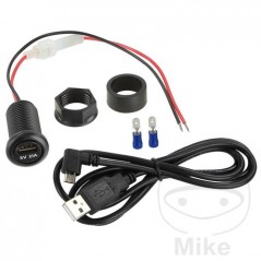 Converter with USB socket 12V-5V 2.1A 1M 1940997