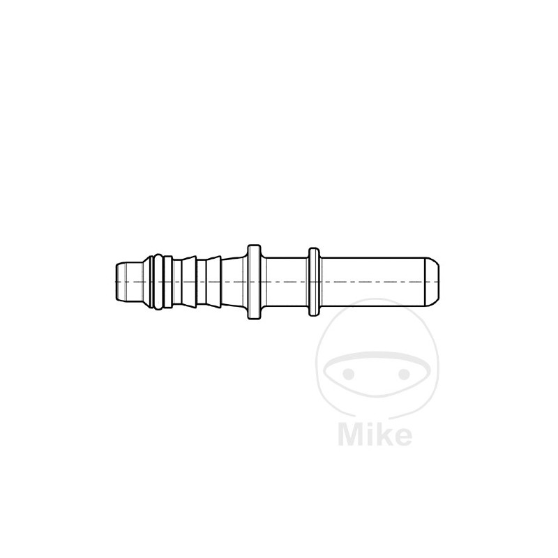 Double fuel hose connector set 8 MM S5/16-6 467.24.73