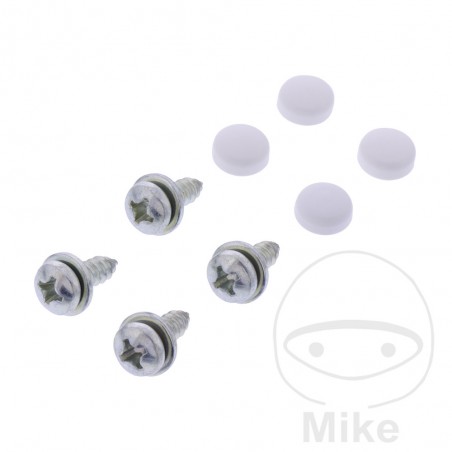 JMP Kit of 4 license plate screws 5.5X16 MM ALTN: 4842043 479.01.94
