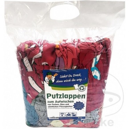 Cotton T-shirt cleaning rags 2.5 KG 551.53.90