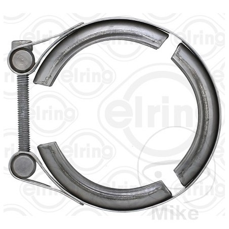 ELRING Bolt-On Exhaust Clamp V-BAND-75 MM 458.02.58