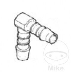 Pack 2 conectores estándar en ángulo oara manguito de radiador 90 WS16 467.21.68