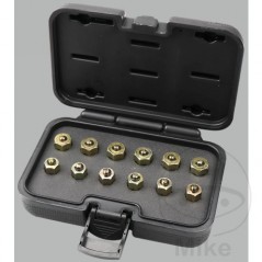 Closing plug set for injector leak testing 12 14 MM 614.08.69