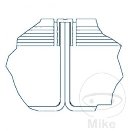 Perfil de conexión para bandeja recogedora VP10Q RZW 10 650.20.02