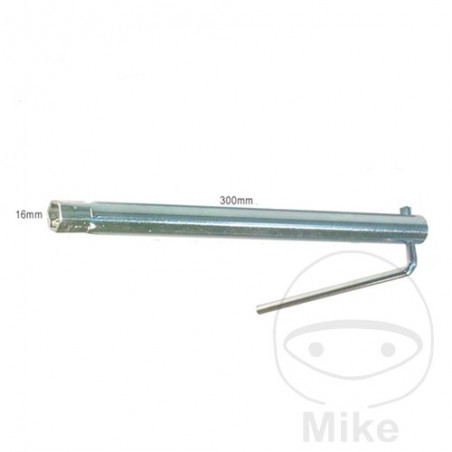 JMP Spark plug wrench with angled handle 16 L300MM 722.07.91