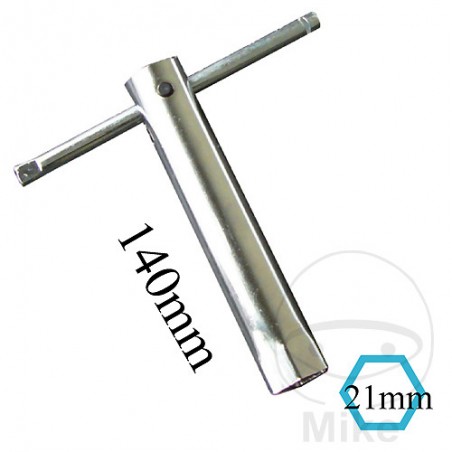 JMP Angled Handle Spark Plug Wrench 21 L140MM 722.26.64