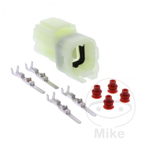 Conector enchufe plano macho de 4 polos 2.2N 2.2 736.04.64