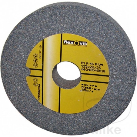 FLEXOVIT Rueda amoladora de banco A36 MVM 200X32X32 MM 564.41.82