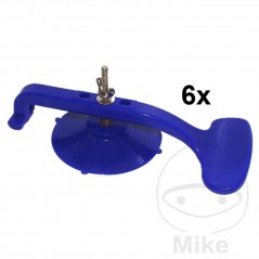 Set of 6 fixings with suction cup glass repair 627.00.08