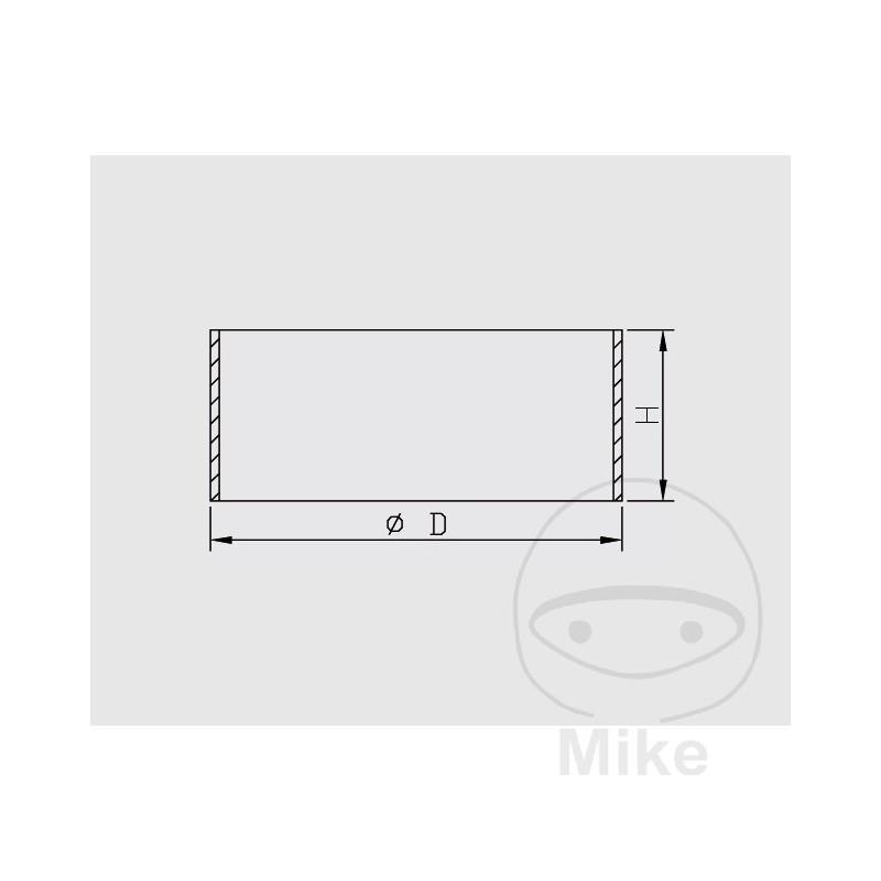 KAYABA Motorcycle shock absorber piston segment 44 MM 773.11.59