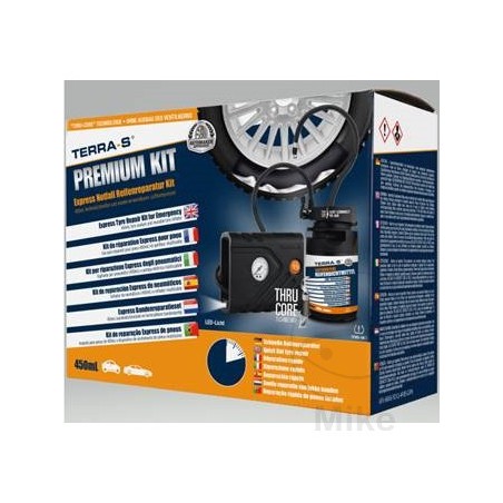 TERRA-S Anti-puncture tire sealant kit 450 ML PREMIUM 5190543