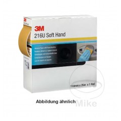 3M soft sandpaper roll K400 115 MMX25 M 216U 564.66.09