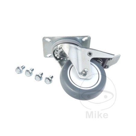 HAZET Swivel wheel with brake for tool cart 177-011 606.00.45