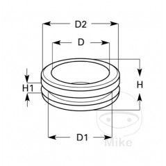 DRESSELHAUS Pack 8 pasacables doble cara abierta 6 X 9 11 ALTN: 1582774 479.20.99