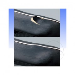 Parche adhesivo de reparación para asiento moto 110 X 170 MM 711.23.86