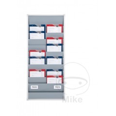 EICHNER Planificador de taller con 10 espacios A4 554 X 1282 76 MM 699.02.25