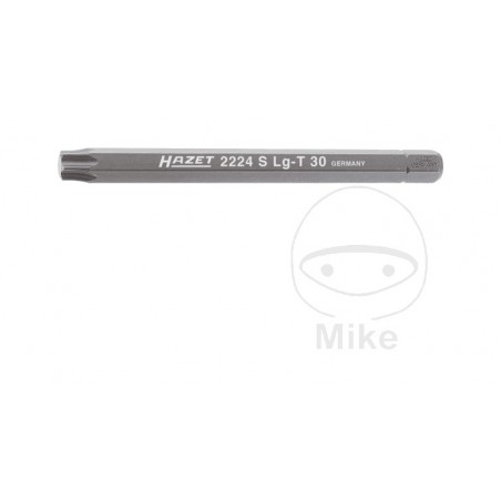 HAZET torx screwdriver bit T30 5/16 100 MM 8 632.10.77