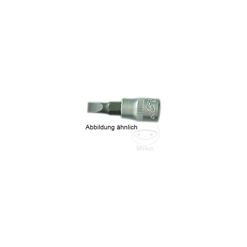 JMP Flat screwdriver bit 1/4 4.0 605.07.44