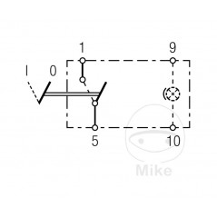 HELLA Interruptor encendido/apagado 1450436