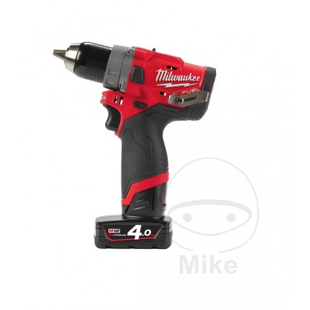MILWAUKEE Taladro-atornillador con batería recargable 12V M12 FDD2-402X 6850319