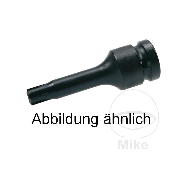 JMP Reinforced screwdriver bit RIBE 1/2 M1 75 MM 604.07.60