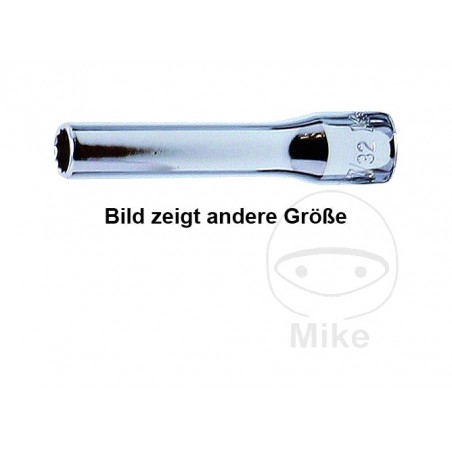 KO-KEN Llave de vaso bihexagonal largo 1/4 12 MM 50 605.00.46