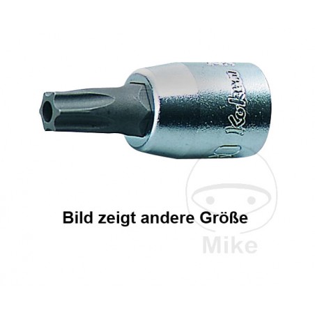 KO-KEN torx screwdriver bit with hole 1/4 T30 605.00.57
