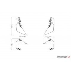 PUIG Front spoiler GP 20522