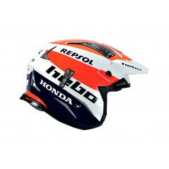 HEBO Casco trial jet abierto ZONE 4 - MONTESA TEAM H HC1052