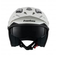 HEBO Casco trial jet abierto 5 MONOCOLOR HC1129B