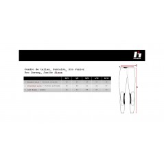 HEBO PANTALON TRIAL OFFROAD PRO V DRIPPED JUNIOR HE3200RS