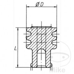 Tapón de sellado conector cable 1.0-1.5 MM ELB 158.35.25