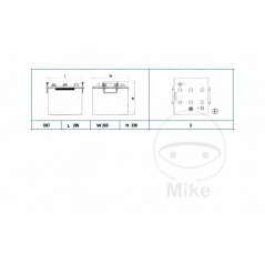 EXIDE BATERÍA DE ARRANQUE 12V 120A AGM 1510093
