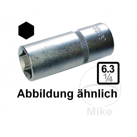 CONDOR Llave vaso hexagonal larga 1/4 12 MM 605.56.69