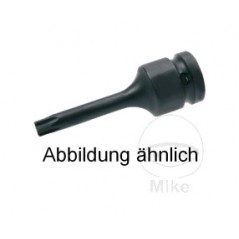 JMP Reinforced torx screwdriver bit 1/2 T27 75 MM 605.07.68