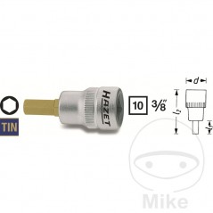 HAZET Allen screwdriver bit 3/8 5 MM 43.5 605.23.51