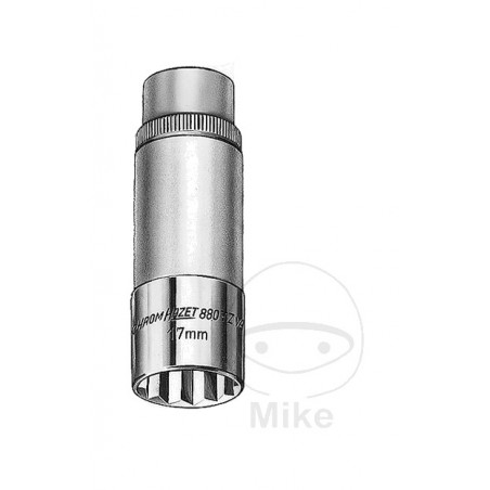 HAZET bihexagonal socket wrench 3/8 MM 10 54 605.53.70
