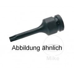 JMP Reinforced torx screwdriver bit 1/2 T40 75 MM 605.97.03