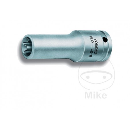 HAZET torx socket wrench 3/8 E12 65 MM 608.49.33